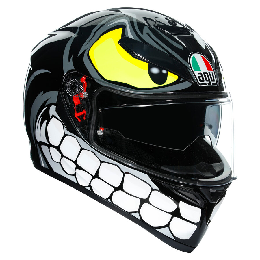 TAGLIA S CASCO INTEGRALE AGV K3 K3 SV MULTI ANGRY BULL PINLOCK
