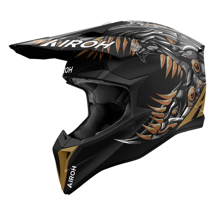 Casco Cross Wraaap Cyborg - AIROH