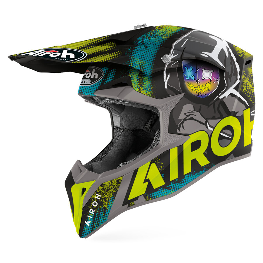 Casco Cross Wraap Alien AIROH in vendita su Bep's