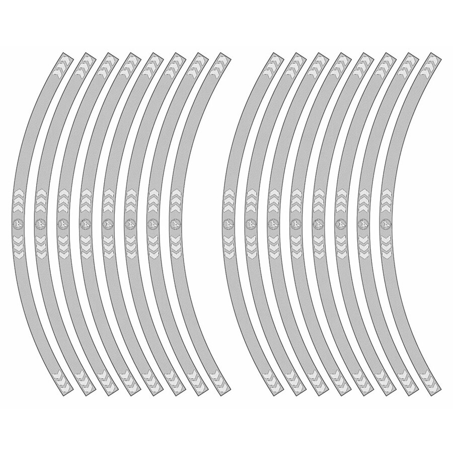 Adesivi cerchio Rim Stickers Arrows - ALGISBIKE