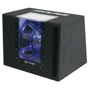 ALPINE - Subwoofer in cassa SBG-1244BP - ALPINE - Subwoofer in cassa