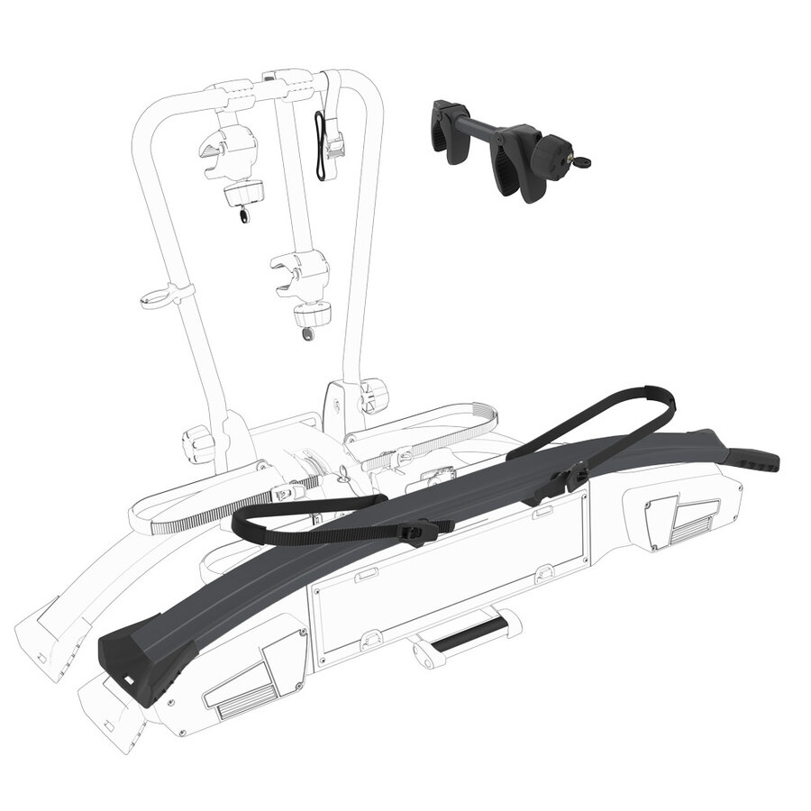 Moduli optional per portabici Binario terza bici - ALTHURA