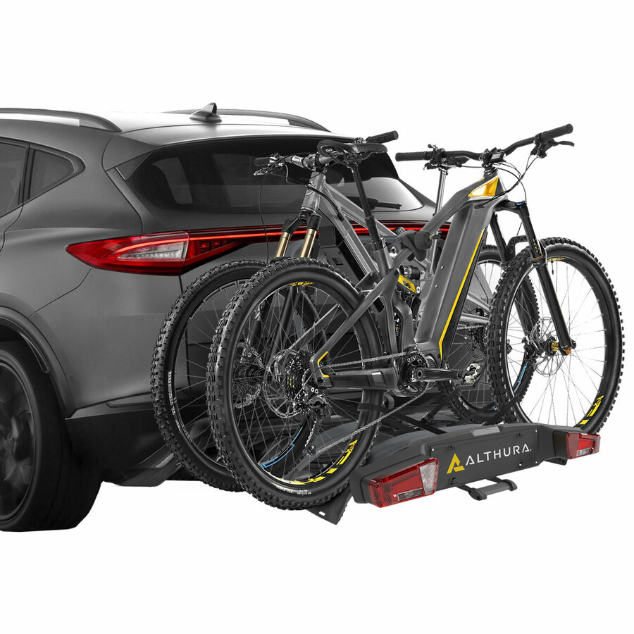 Portabici da Gancio Traino Alpen E-Bike 2 bici - ALTHURA