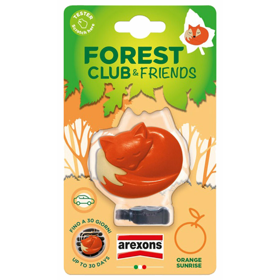 Profumi da bocchetta aria Forest Club & Friends Volpe - AREXONS