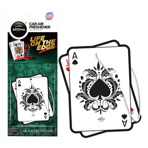 AROMA CAR - Profumi da appendere Life On The Edge Black Jack - AROMA CAR - Profumi da appendere