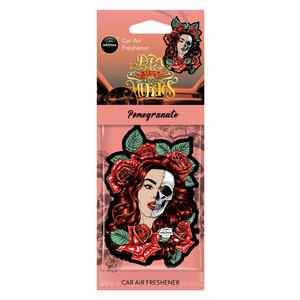 AROMA CAR - Profumi da appendere Dia De Los Muertos Pomegranate - AROMA CAR - Profumi da appendere
