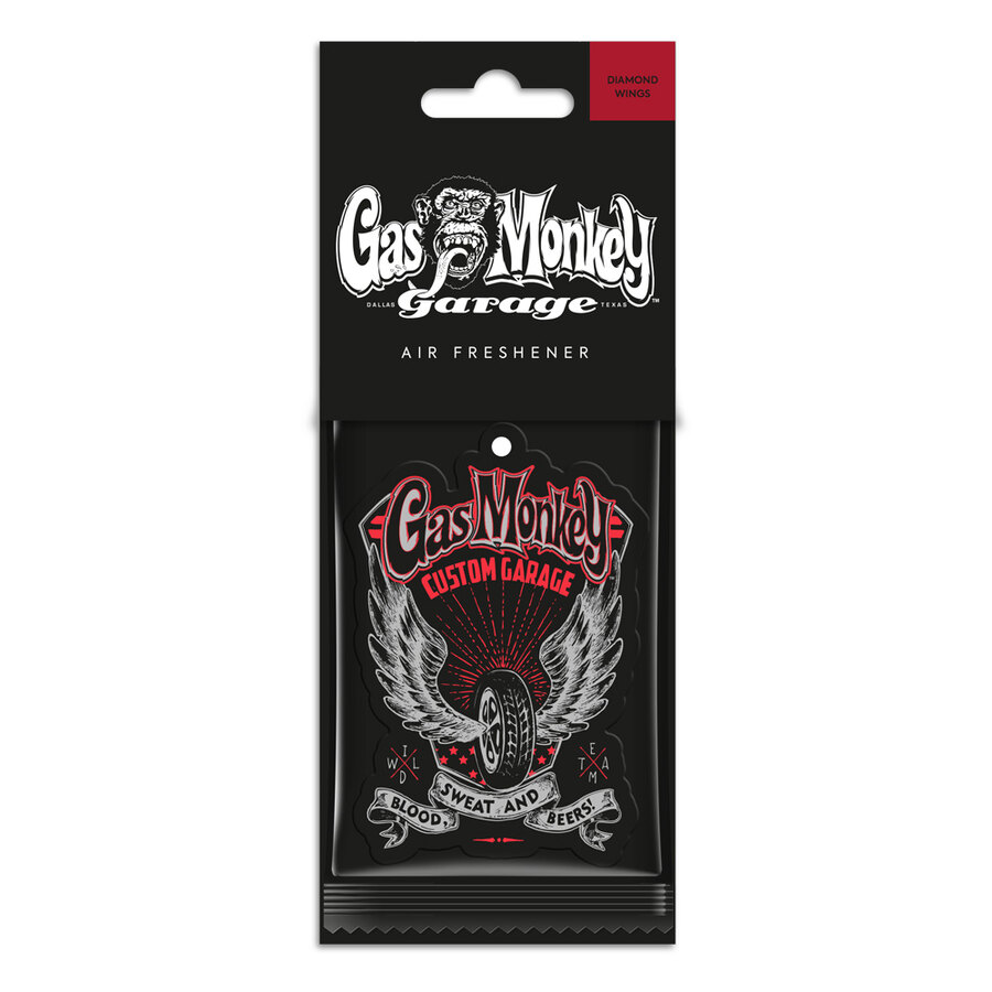 Profumi da appendere Gas Monkey Diamond Wings Red - AROMA CAR