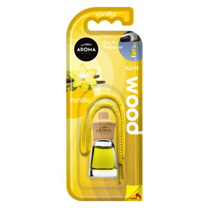 AROMA CAR - Profumi da appendere Wood Mini Vanilla - AROMA CAR - Profumi da appendere