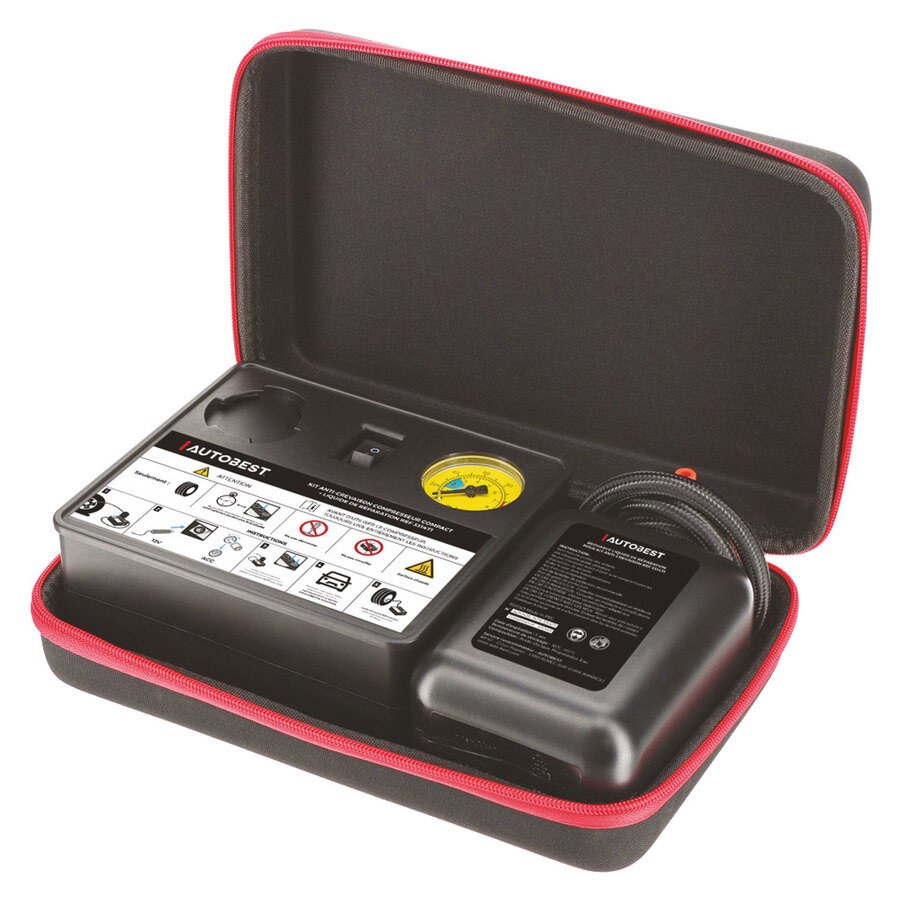 Kit Ripara Pneumatici con Compressore - AUTOBEST