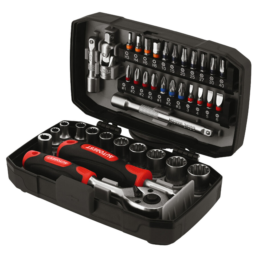 Valigetta utensili Set bussole e cacciaviti - AUTOBEST