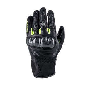 AXO - Guanti in pelle e tessuto Burn - Guanti in pelle e tessuto