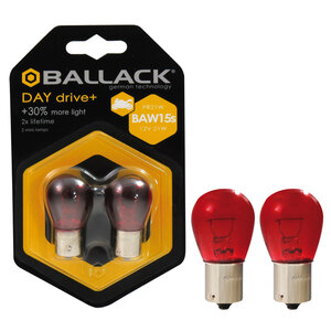 BALLACK - Lampadina moto BAW15S a filamento Day Drive + BAW15S - BALLACK - Lampadina moto BAW15S a filamento