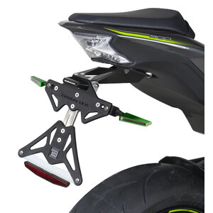 BARRACUDA - Portatarga Specifico, per frecce originali Kawasaki Z 900 2025> - BARRACUDA Kawasaki Z 900 2025 > - Portatarga