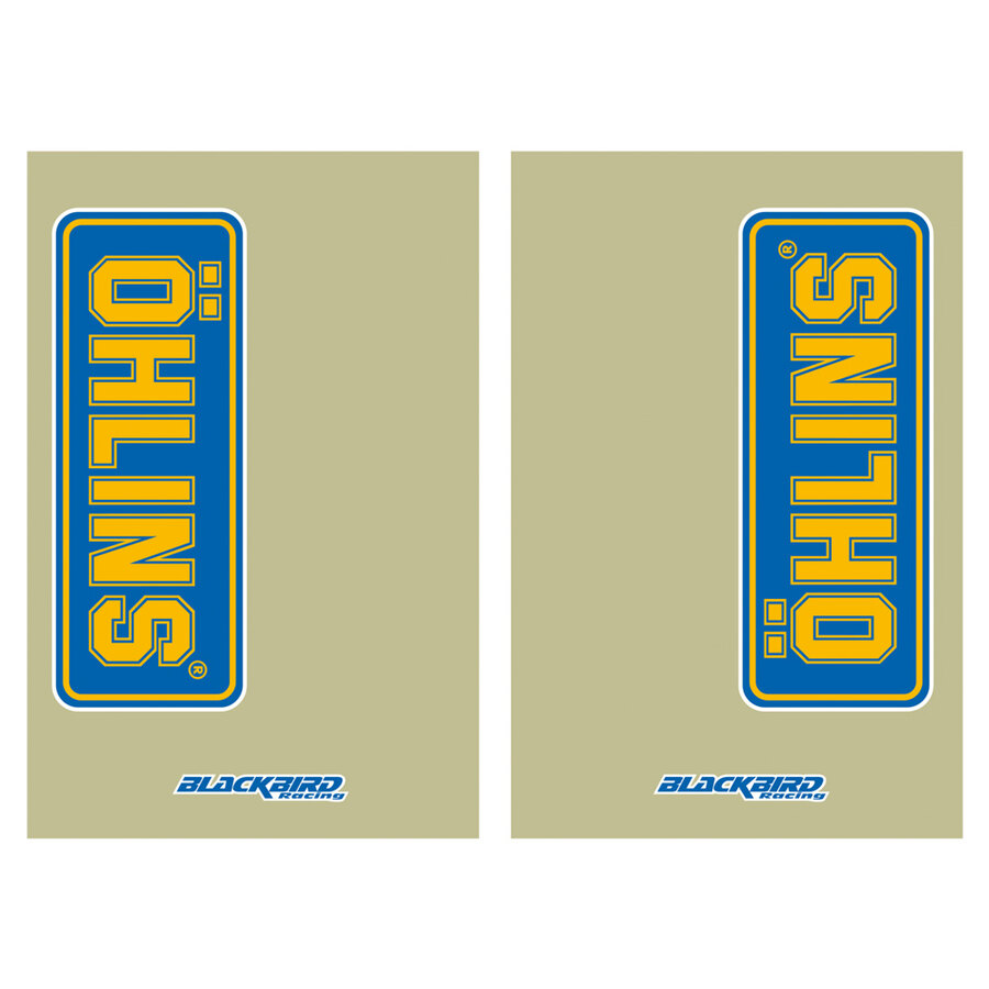 Adesivi Vari Forcella Ohlins - BLACKBIRD