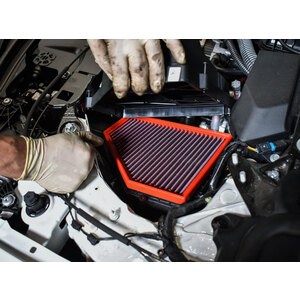Roter Performance Filter Italien BMC Sportluftfilter FM452/08 – Waschbar, Für Ducati Hypermotard 796 (2009-2012) Air Filter