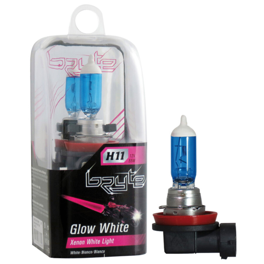 Lampadina moto alogena Xenon Glow H11 - BRYTE