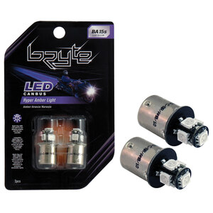BRYTE - Lampadina moto BA15S a led BA15S - BRYTE - Lampadina moto BA15S a led