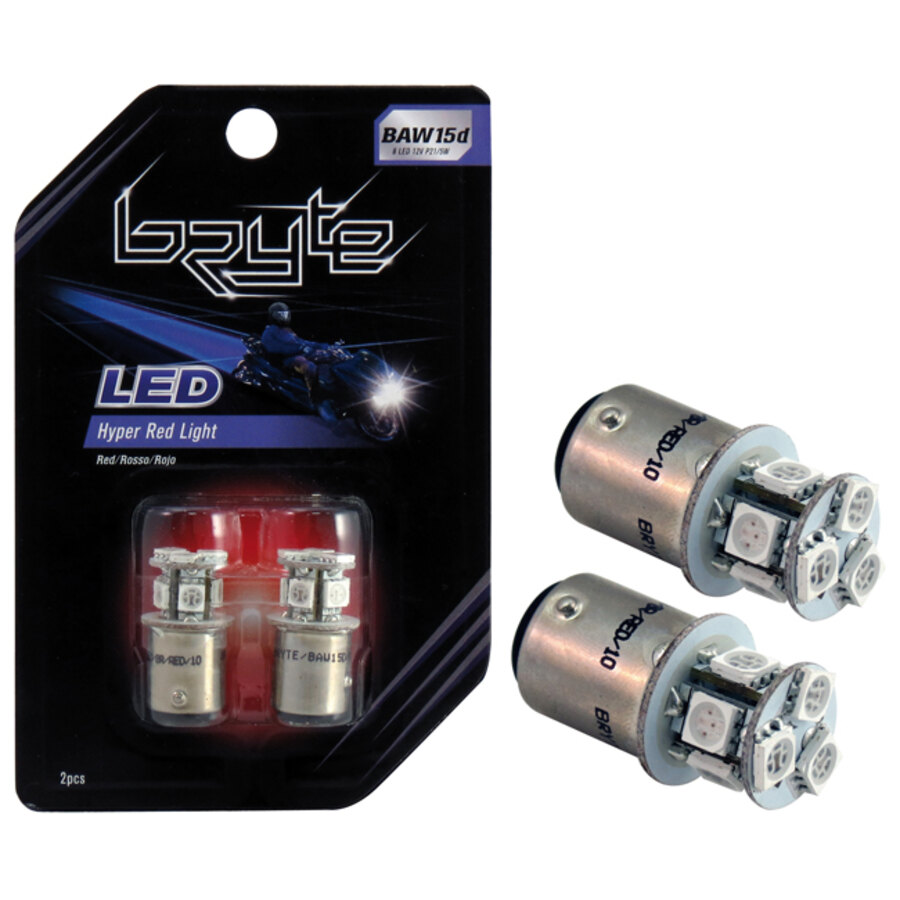 Lampadina moto BAW15D a led BAW15D - BRYTE