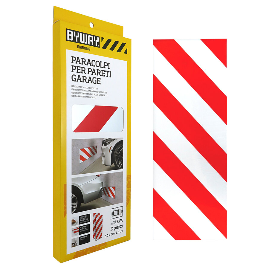 Paracolpi garage adesivo Paracolpi per pareti garage - BYWAY