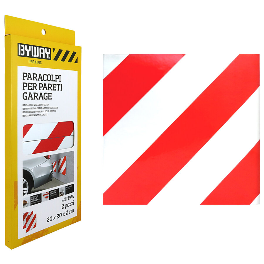 Paracolpi garage adesivo Paracolpi per pareti garage - BYWAY