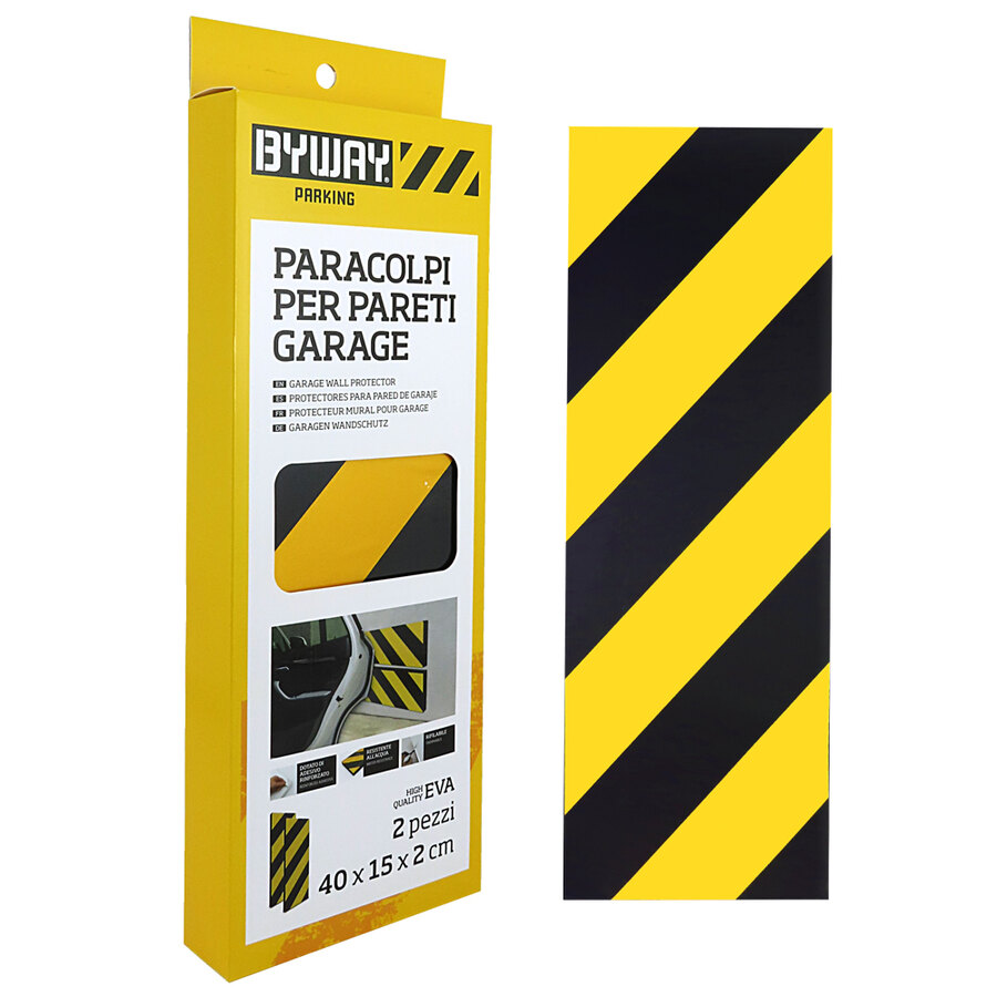 Paracolpi garage adesivo Paracolpi per pareti garage - BYWAY