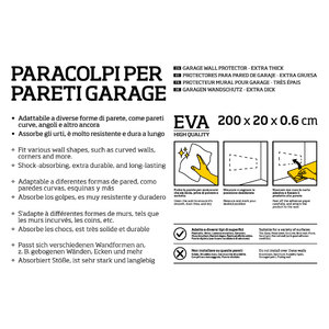 Nastro Protettivo Per Pareti - PVC Autoadesivo 5m X 32mm, Bianco - Foto 6