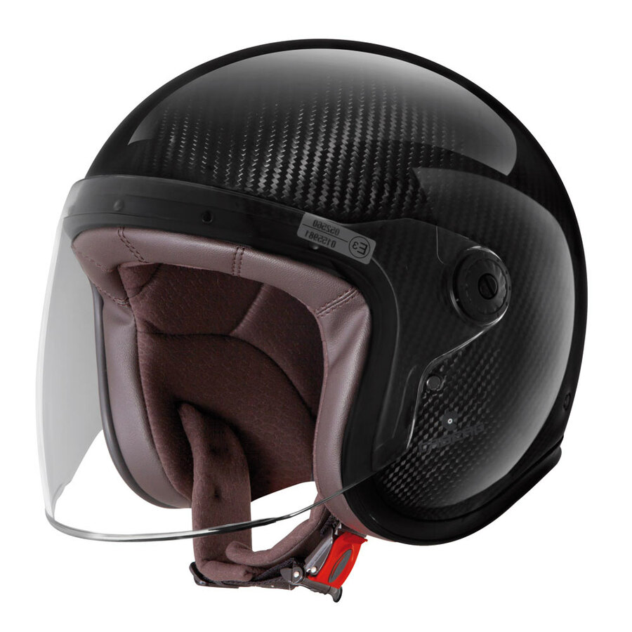 Casco Jet Vintage Freeride Carbon CABERG in vendita su Bep's