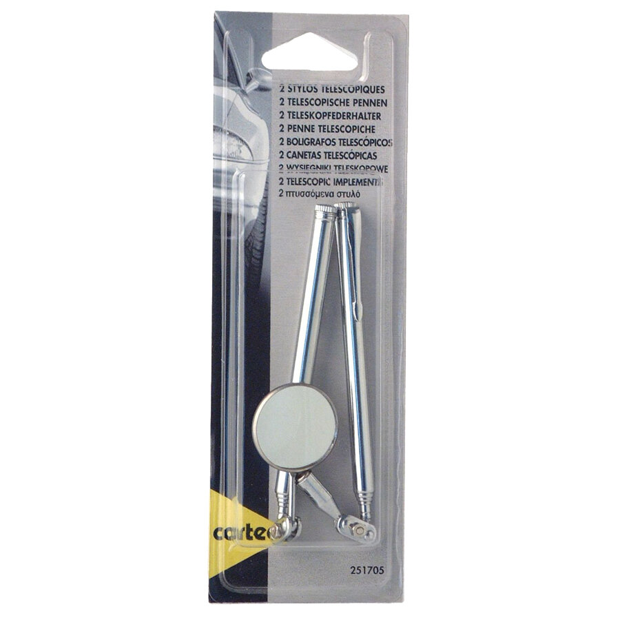 Toolzone Specchio Telescopico Per Meccanica Con Cerchio 30mm – HB229