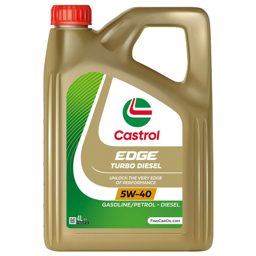 Olio motore Edge Turbo Diesel 5W40 Q3 Titanium - CASTROL