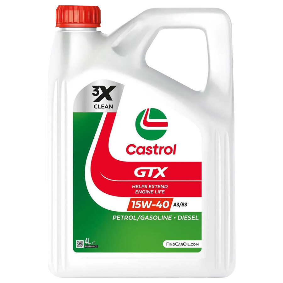 Olio motore GTX 15W40 A3/B3 - CASTROL