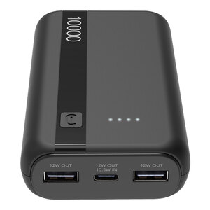 CELLULAR LINE - Caricabatterie esterno portatile Power Bank 10000 - CELLULAR LINE - Caricabatterie esterno portatile
