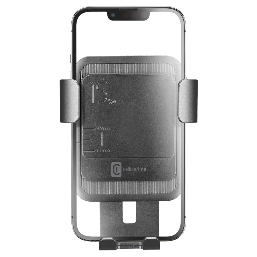 Supporto Parete Per Caricabatterie Telefono - 4 Pezzi Adesivo 3M, Nero Per Letto, Bagno, Cucina