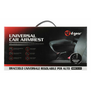 Haude Bracciolo Universale Regolabile Per Auto, Camion E Barche – Colore Nero, Materiale PU, Lunghezza 35,5 Cm - 4