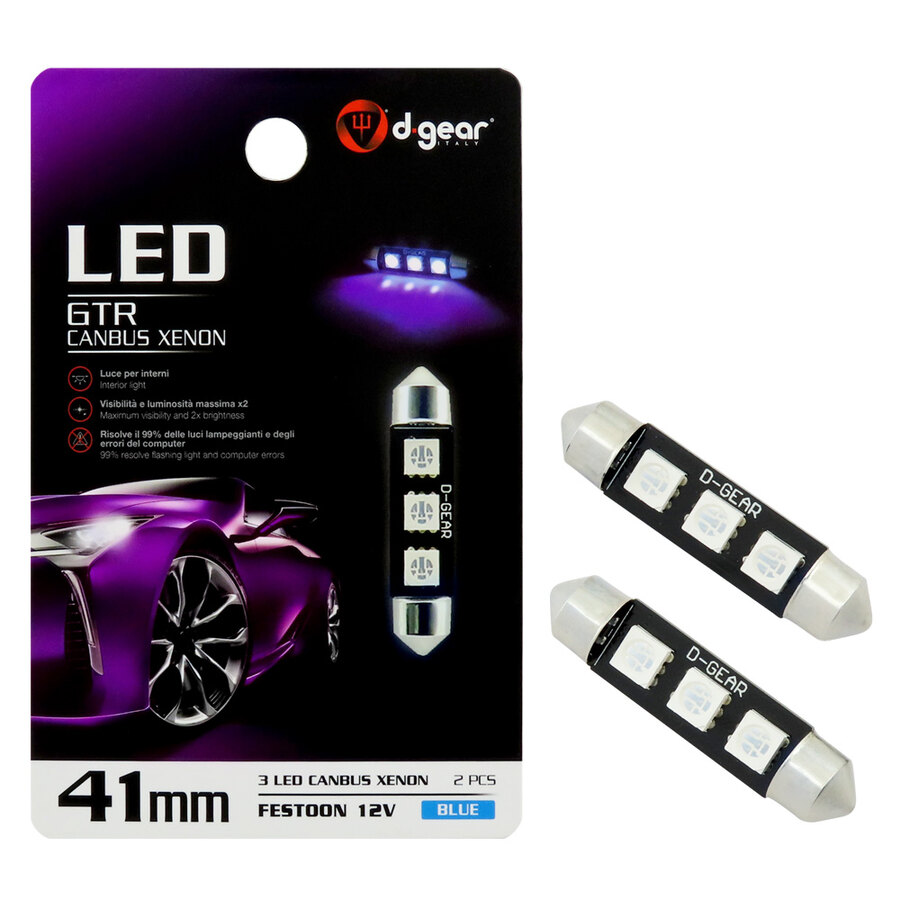 Lampadina a siluro a led XP - Led Feston SV8,5 Canbus - D-GEAR