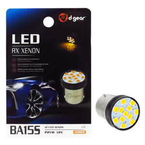 D-GEAR - Lampadina BA15S a led RX - BA15S Xenon - D-GEAR - Lampadina BA15S a led