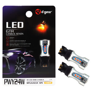 D-GEAR - Lampadina PWY24W a led GTR Canbus Xenon PWY24W - D-GEAR - Lampadina PWY24W a led