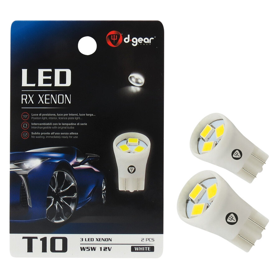 Lampadina T10 a led RX - T10 XENON LED - D-GEAR