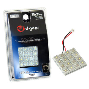 D-GEAR - Pannello led 16 led - D-GEAR - Pannello led