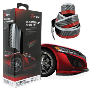 D-GEAR - Spoiler adesivo universale Bumper Lip Spoiler Classic Carbon - D-GEAR - Spoiler adesivo universale