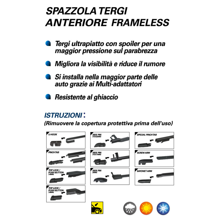 NEOFORM NF5313 spazzola tergicristalli