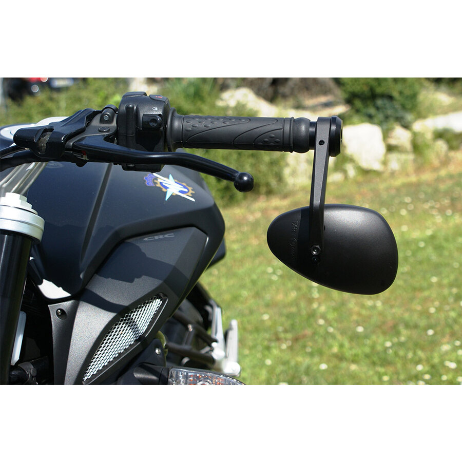 Specchio Manubrio FLEXI NEW FIT 8130 Per Supermoto | Enduro | Naked | Specchio Da Bar | Specchio | Porta Targa & Specchio - Foto 12