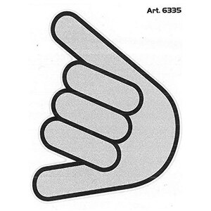 GAT - Adesivi Mano telefono - GAT - Adesivi