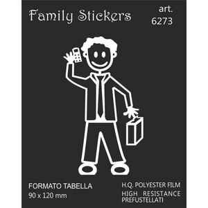 Adesivi Papà con smartphone - GAT - GAT