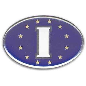 GAT - Adesivi targa Italia - Europa - GAT - Adesivi targa