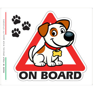GAT - Adesivi Dog on Board - GAT - Adesivi