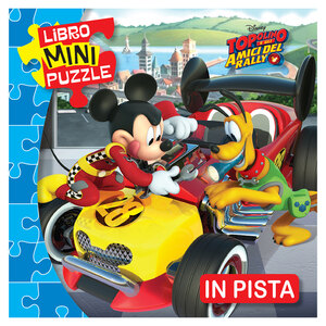 DISNEY - Libro Puzzle - Topolino amici del rally - DISNEY - Libro