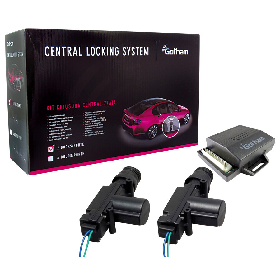 Kit chiusura centralizzata - GOTHAM