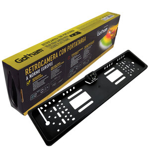 GOTHAM - Retrocamere e frontecamere Portatarga con retrocamera - GOTHAM - Retrocamere e frontecamere