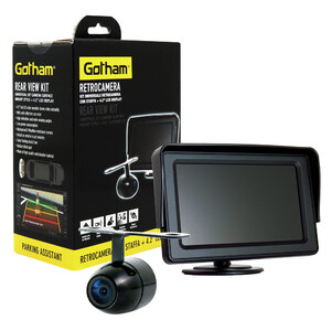 Retrocamere e frontecamere Kit retrocamera  con display LCD - GOTHAM - GOTHAM