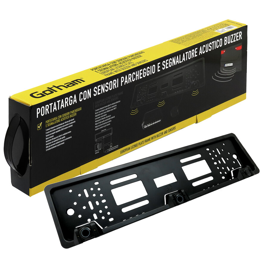 Sensori di parcheggio Kit portatarga EU con sensori - GOTHAM